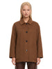 Cappotto corto Giugno in marrone