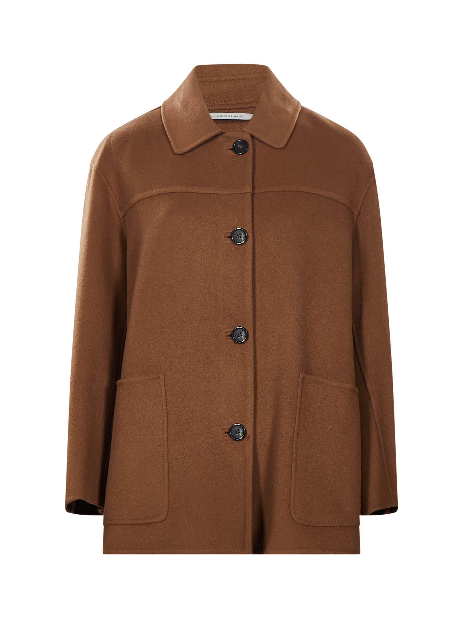 Cappotto corto Giugno in marrone 