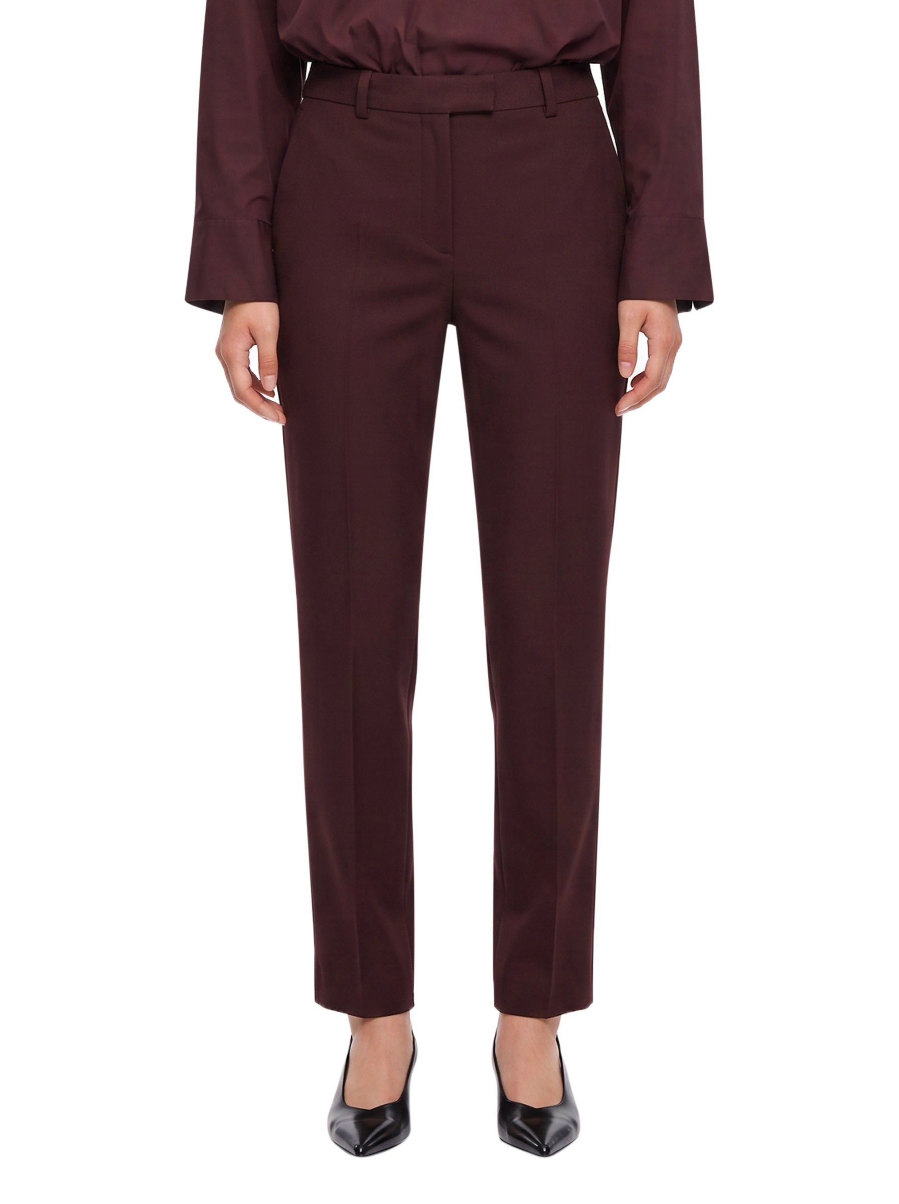 Pantalone Umanita in bordeaux 