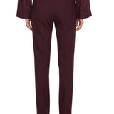Pantalone Umanita in bordeaux 