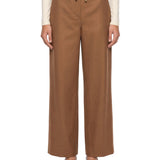 Pantalone jogging Floria in marrone 