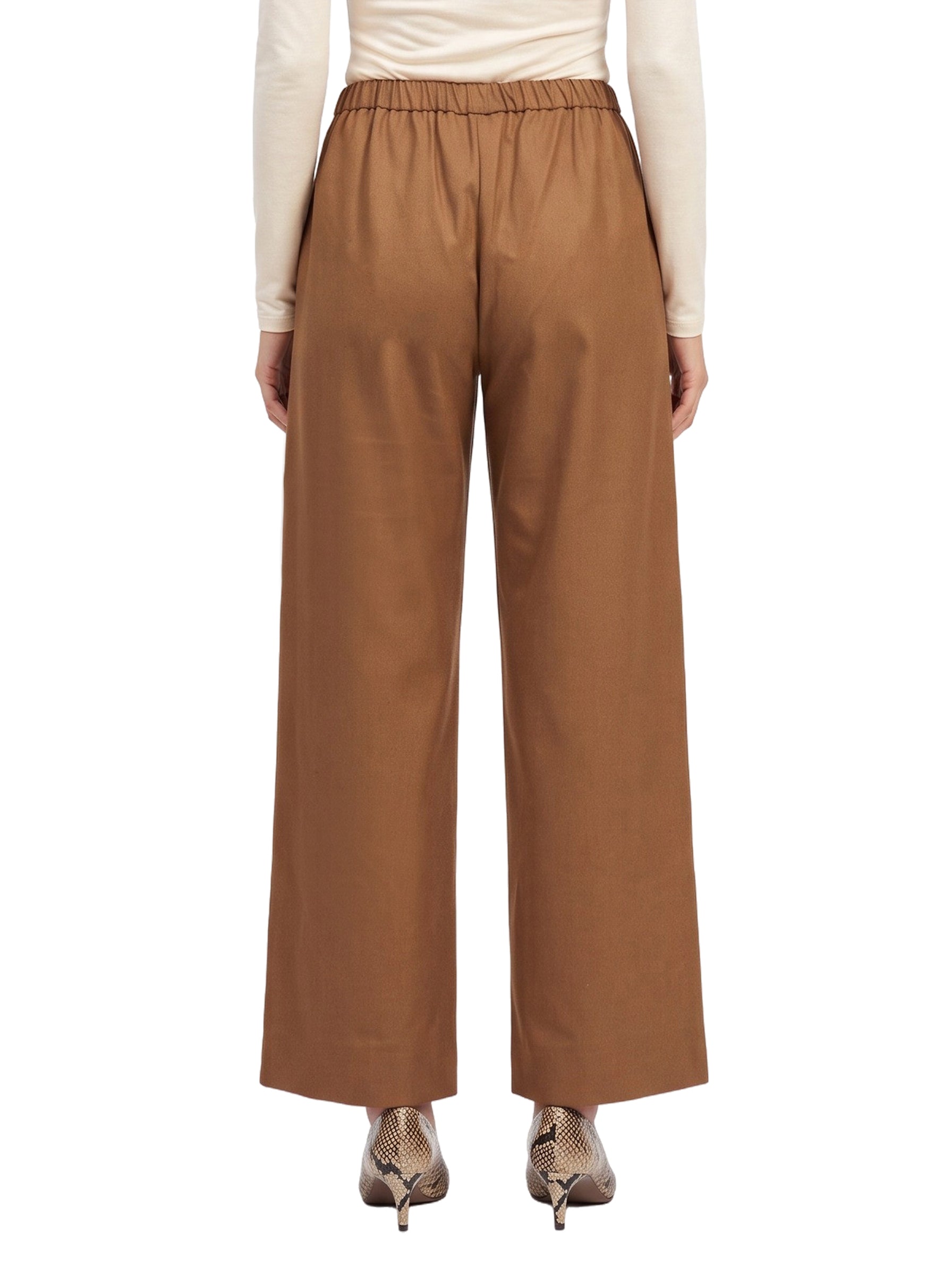 Pantalone jogging Floria in marrone 