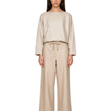 Pantaloni jogging Floria in beige 