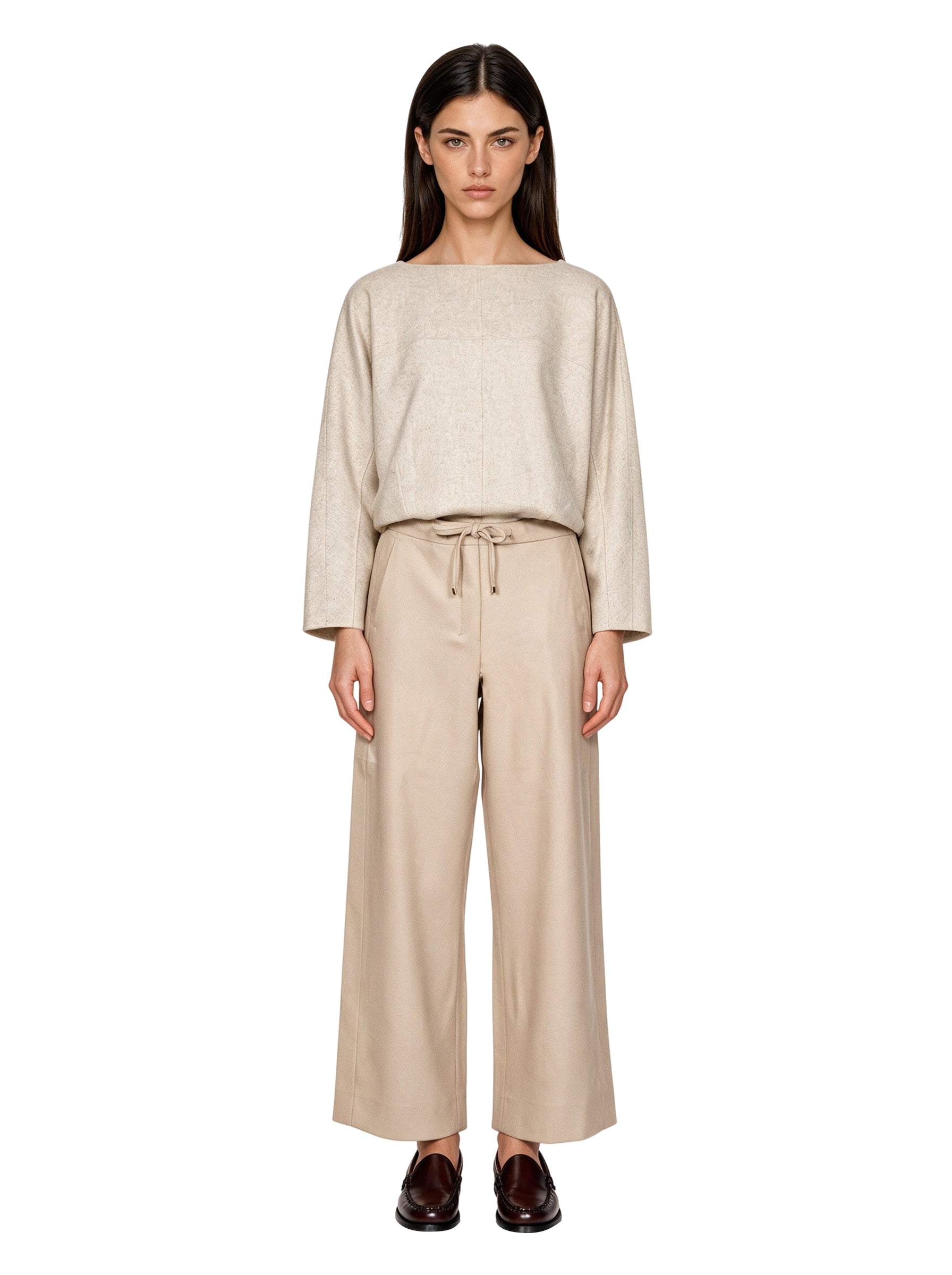 Pantaloni jogging Floria in beige 
