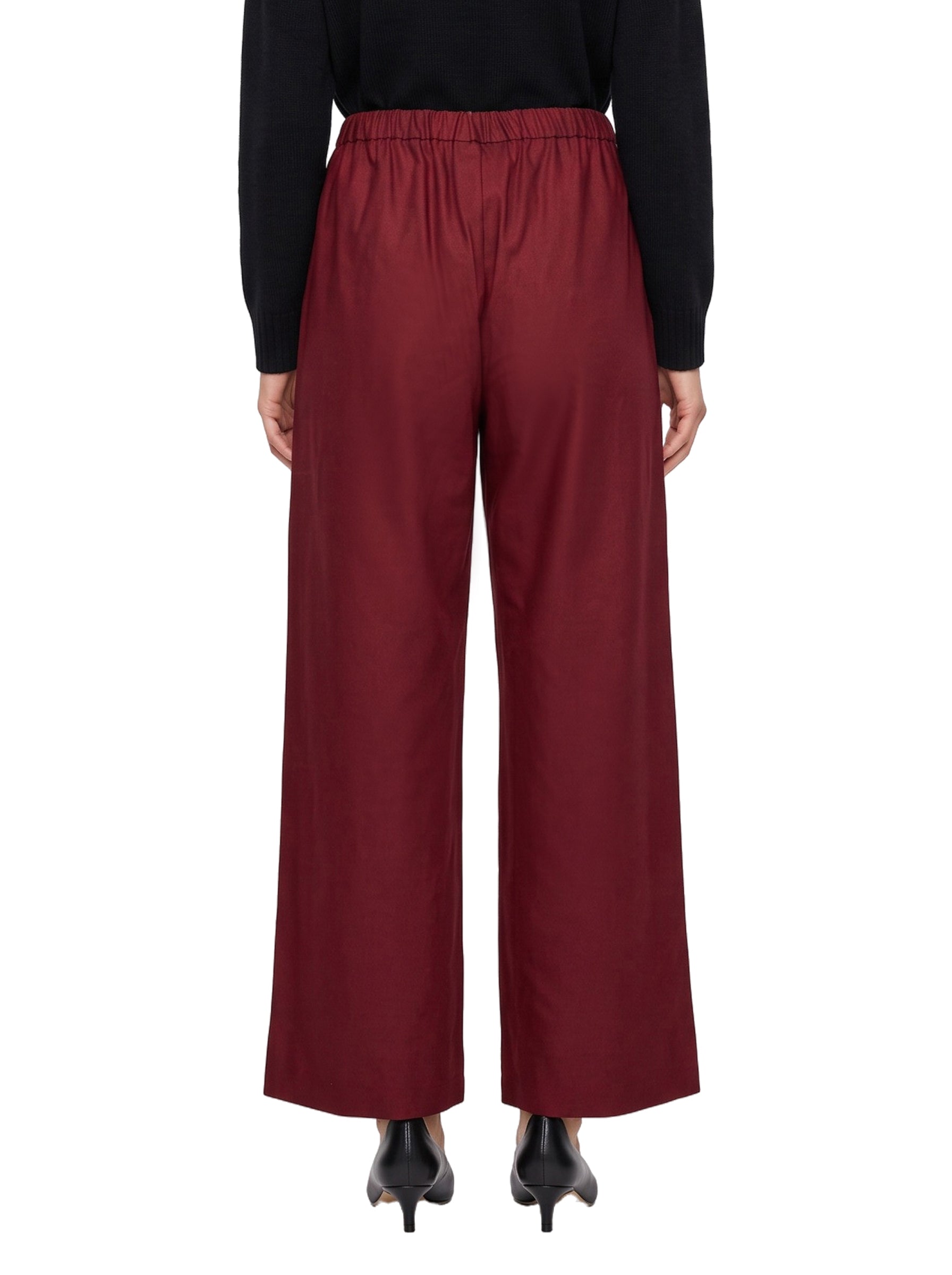 Pantaloni jogging Floria in bordeaux 