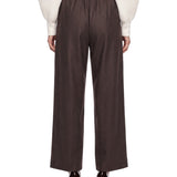 Pantaloni jogging Floria in marrone 