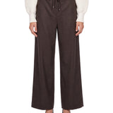 Pantaloni jogging Floria in marrone 
