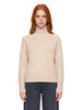 Mantova turtleneck sweater in ivory