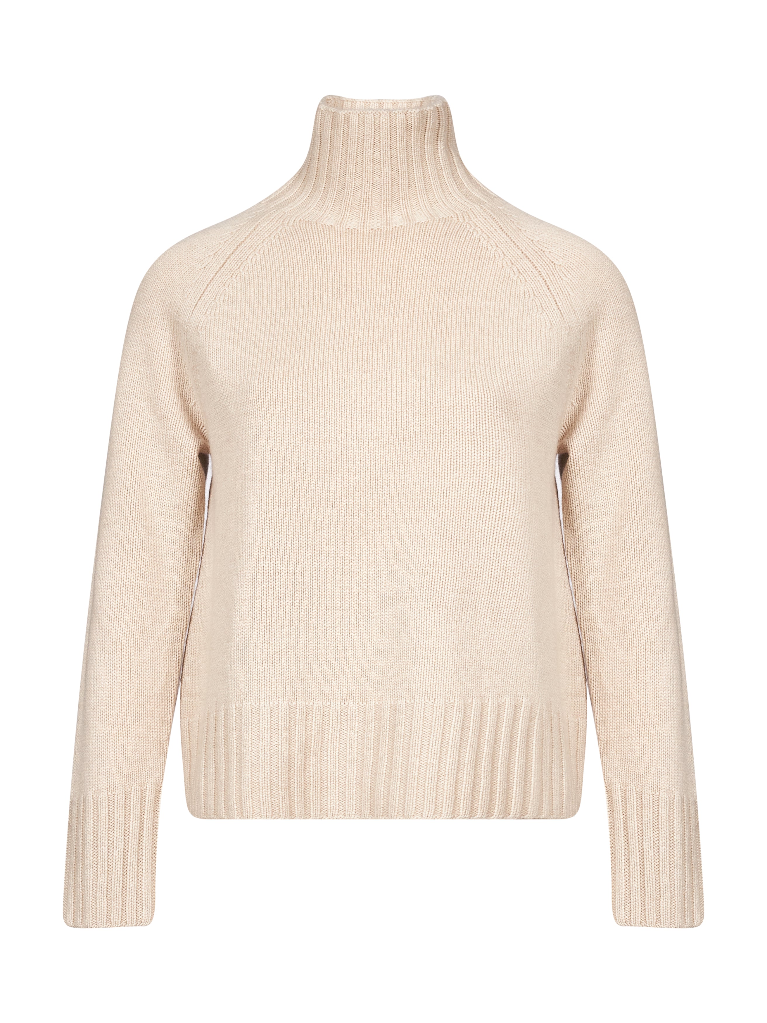 Maglione collo alto Mantova in avorio 