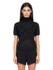 Pullover collo alto Buono in nero