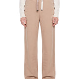 Pantaloni Bali con coulisse in beige 