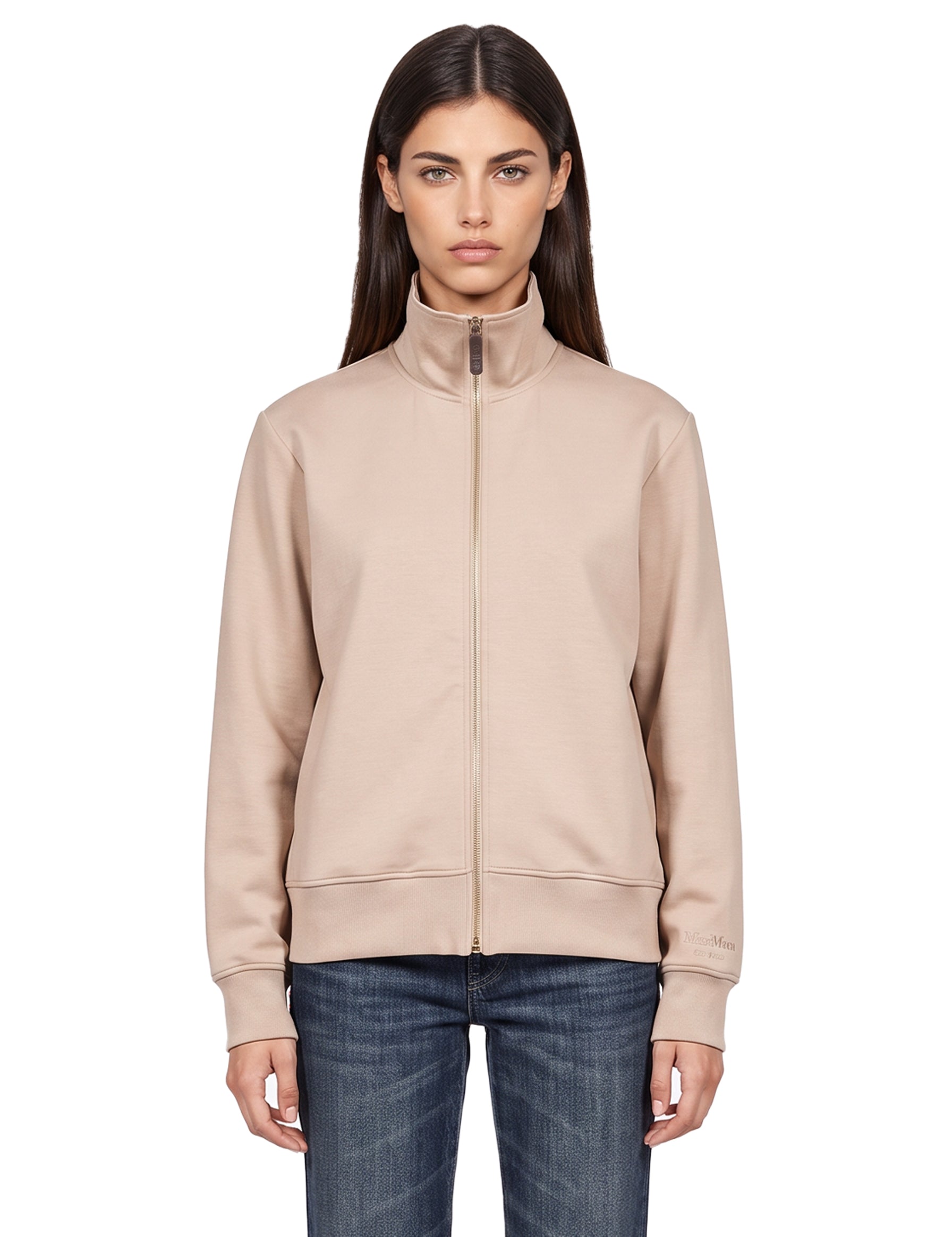 Felpa Carezza in beige 