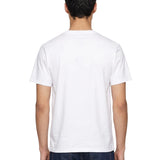 T-shirt College in bianco 