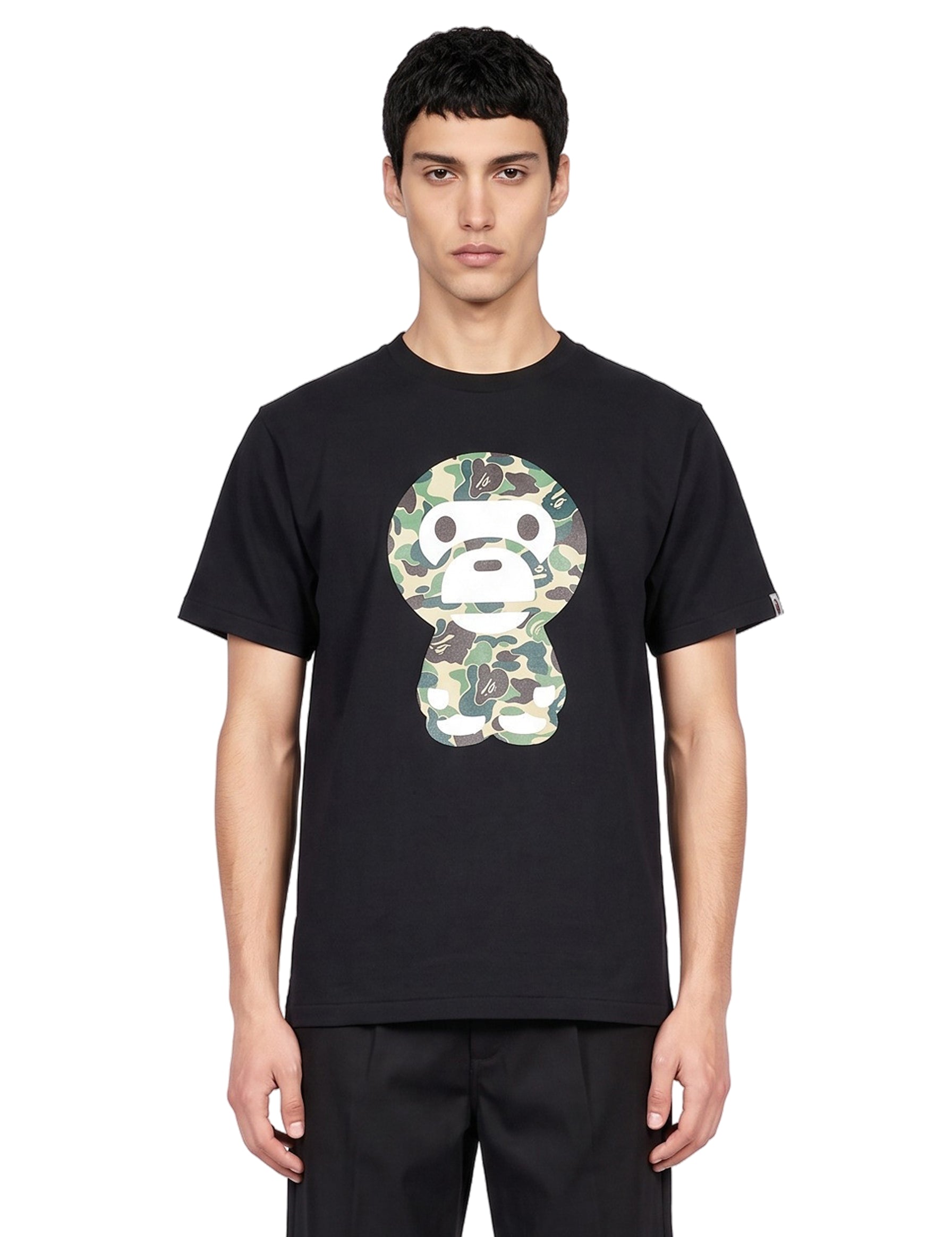 T-shirt College in nero 