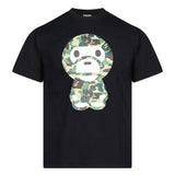 T-shirt College in nero 