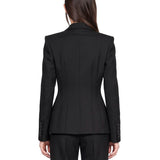 Blazer doppiopetto in nero 