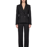 Blazer doppiopetto in nero 