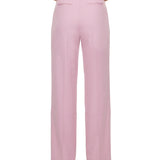 Pantaloni sartoriali in rosa 
