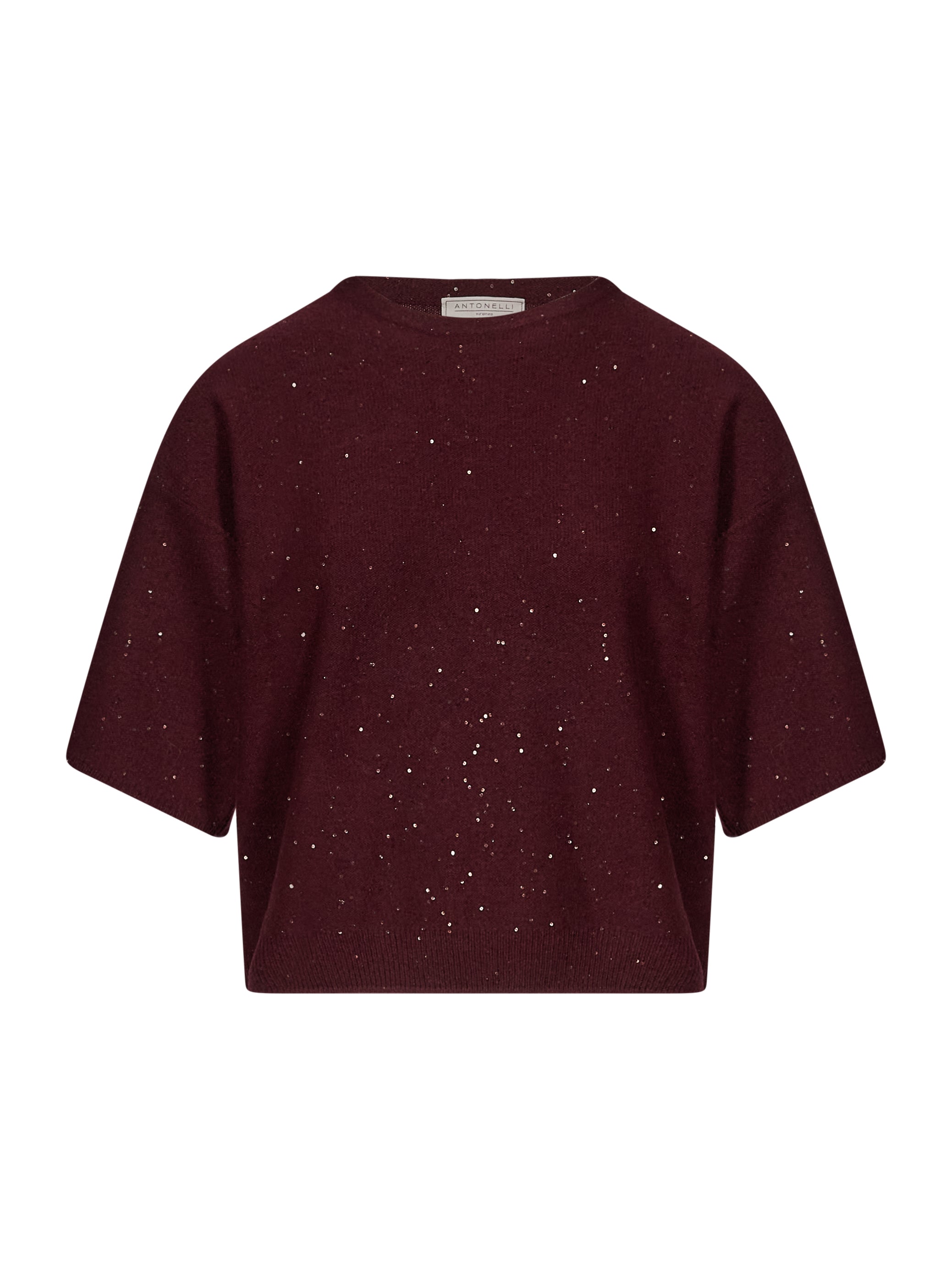 Maglia Lucilla in bordeaux 