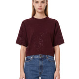 Maglia Lucilla in bordeaux 