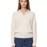 Pullover Sele in avorio 