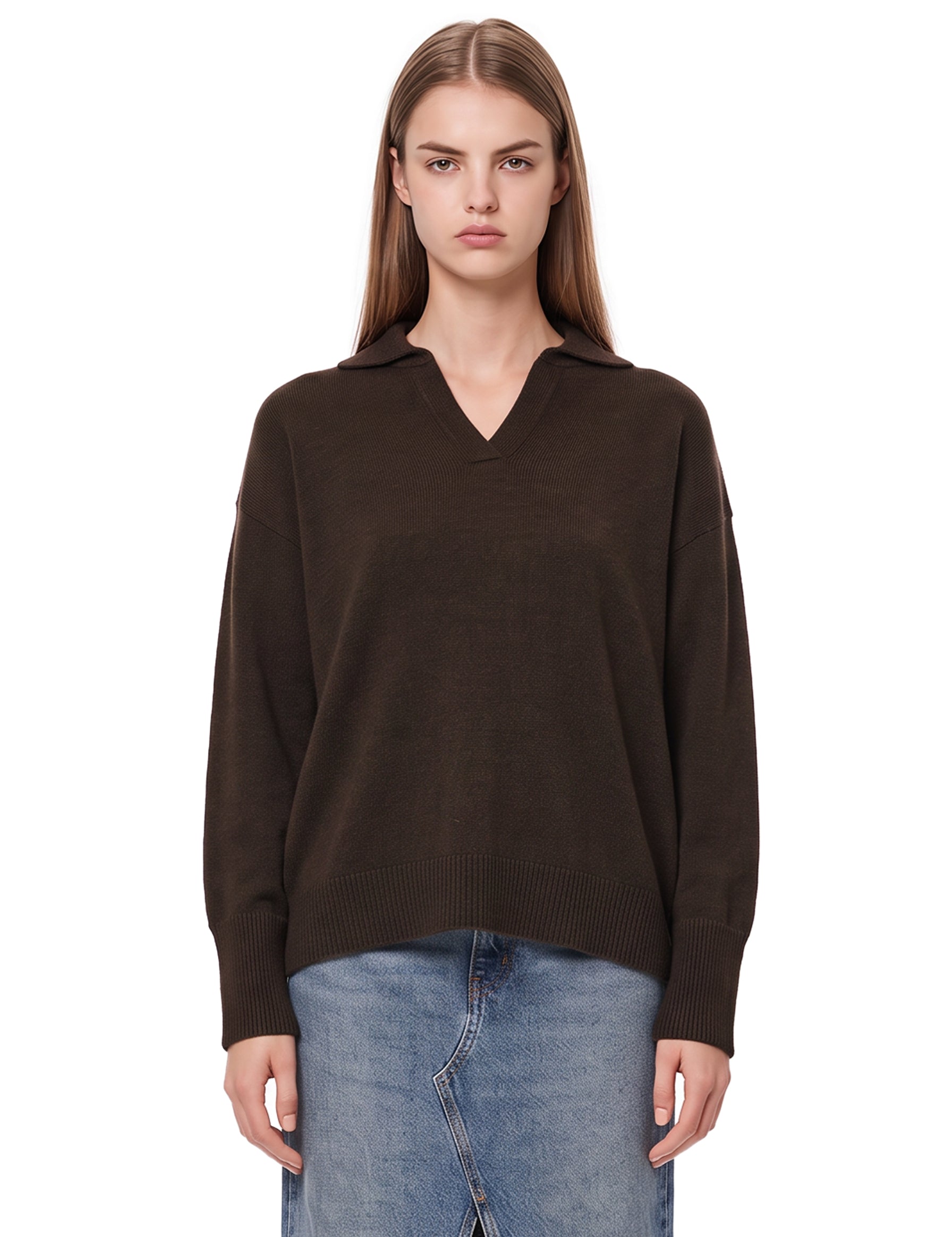 Pullover Sele in marrone 