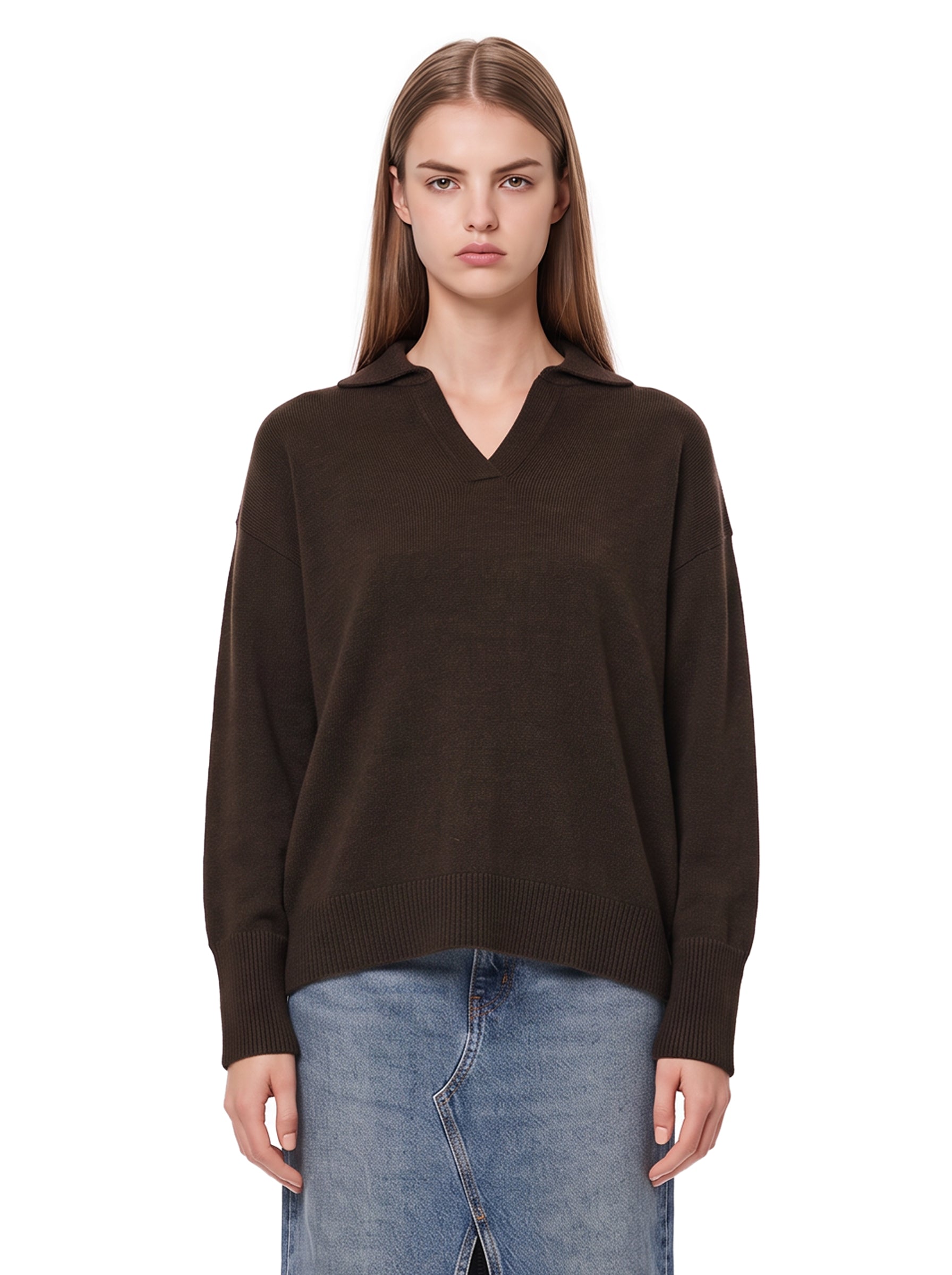 Pullover Sele in marrone 