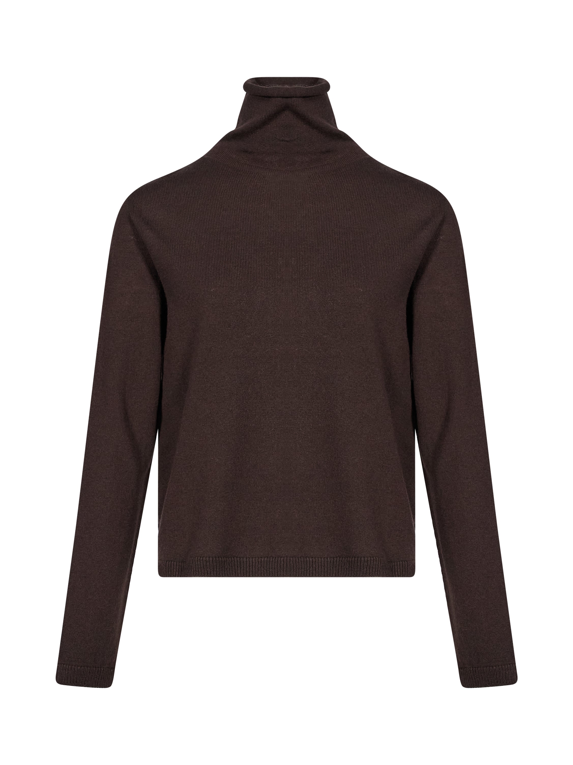Pullover dolcevita Baviera in marrone 