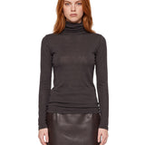 Maglia dolcevita Condor in marrone 