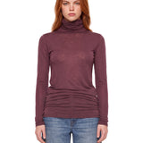 Maglia dolcevita Condor in bordeaux 