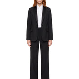 Blazer monopetto Pandolce in nero 