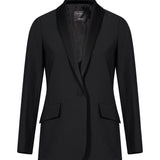 Blazer monopetto Pandolce in nero 