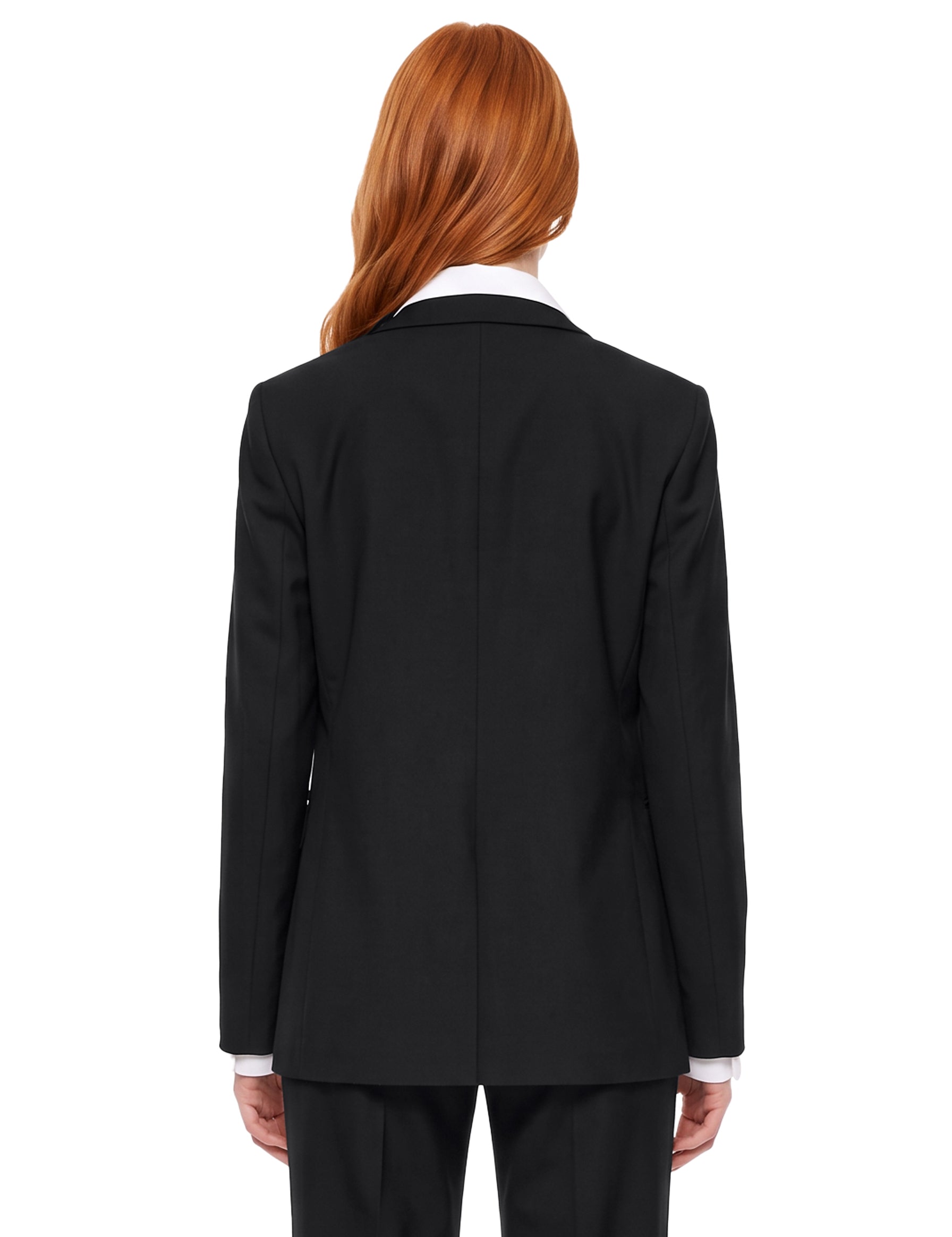 Blazer doppiopetto Hime in nero 