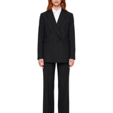 Blazer doppiopetto Hime in nero 