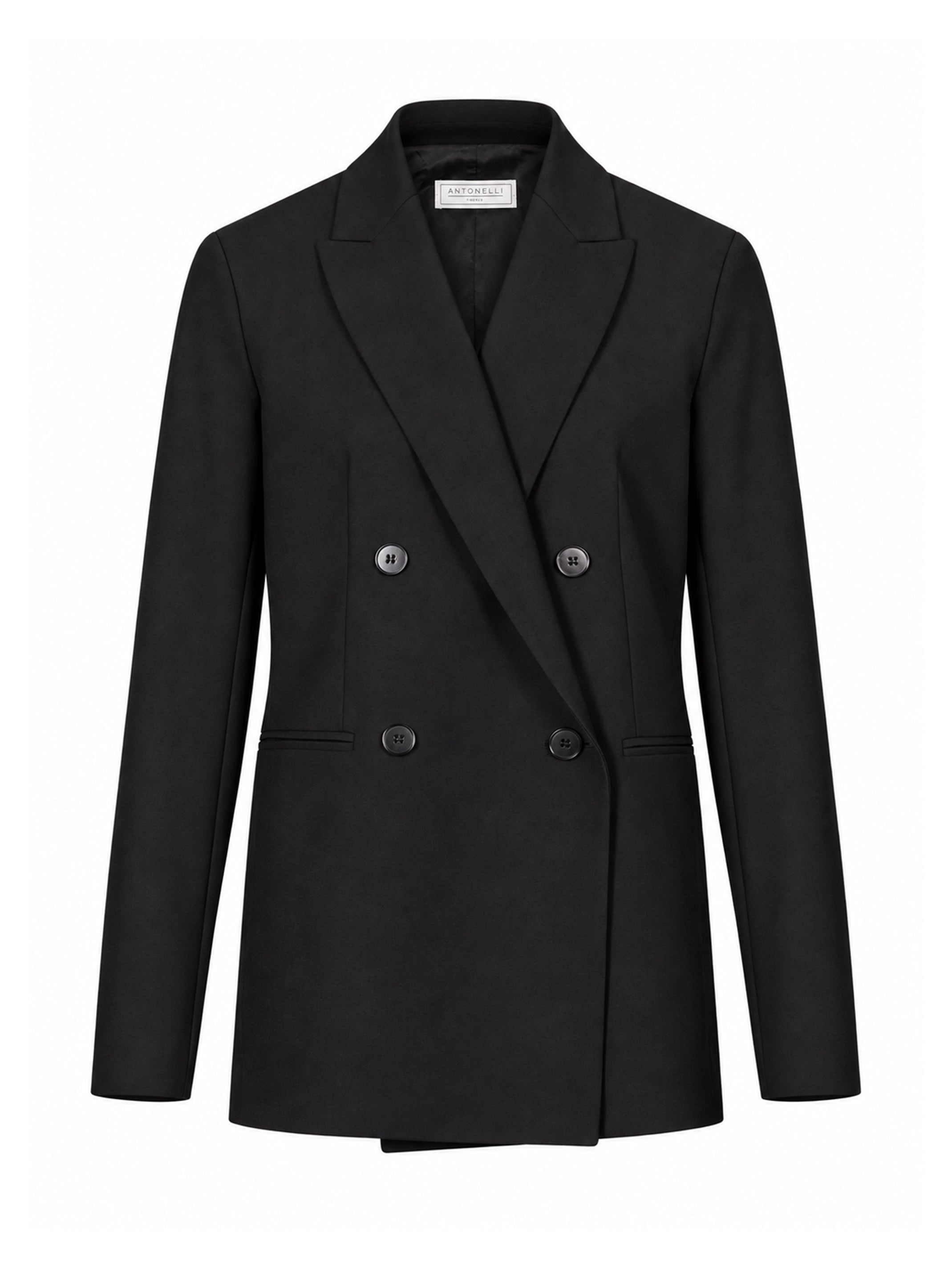 Blazer doppiopetto Hime in nero 
