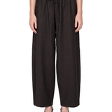 Pantaloni con coulisse San Lorenzo in marrone 
