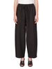 Pantaloni con coulisse San Lorenzo in marrone