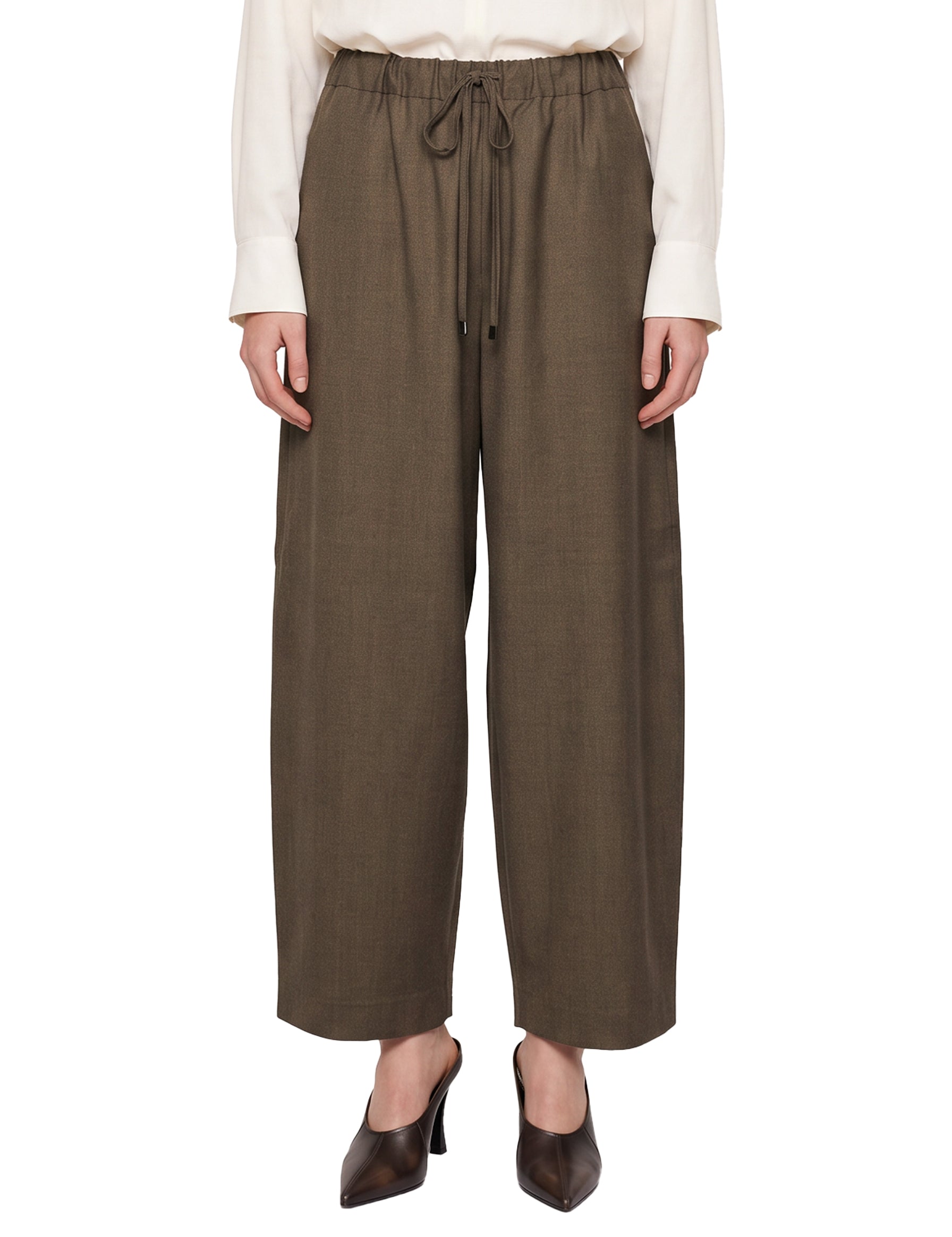 Pantaloni San Lorenzo in verde khaki 