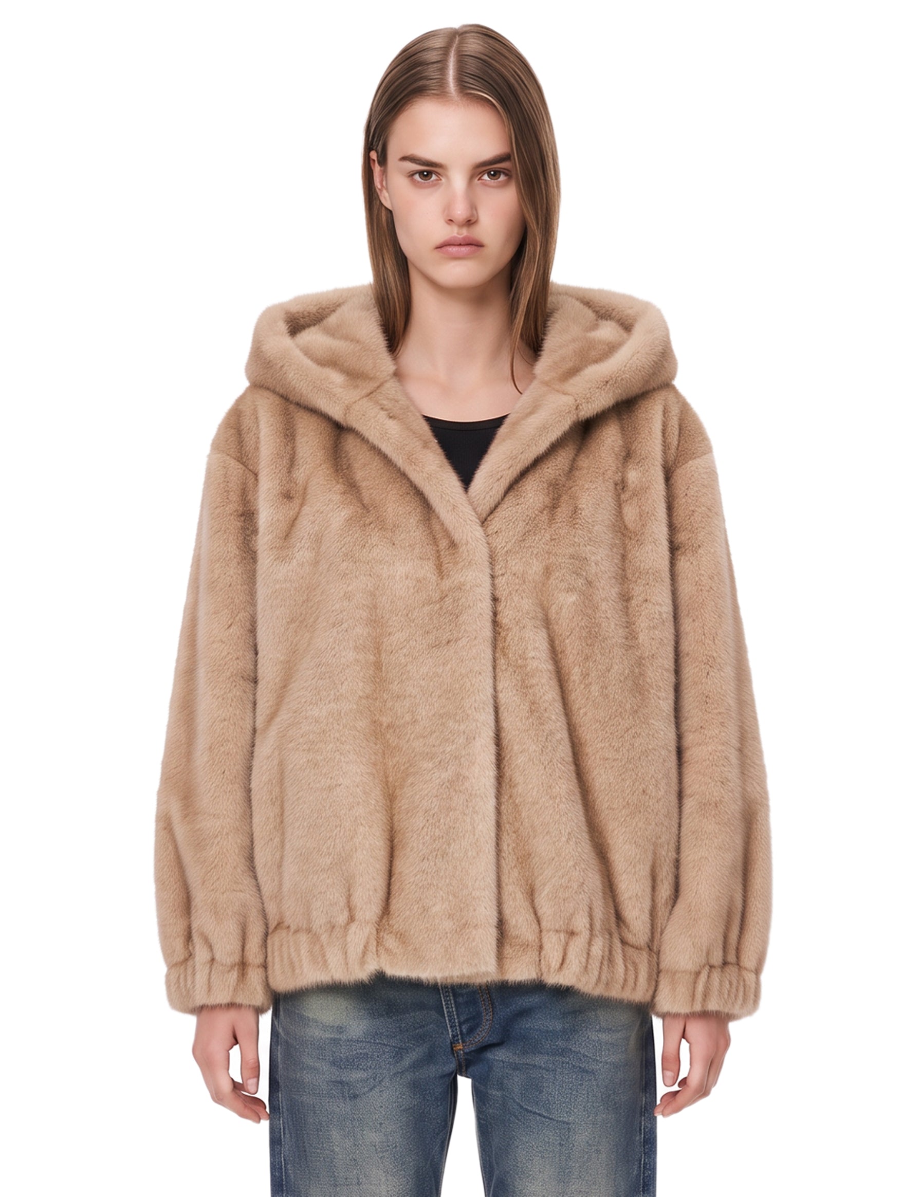 Giacca Girella in beige 