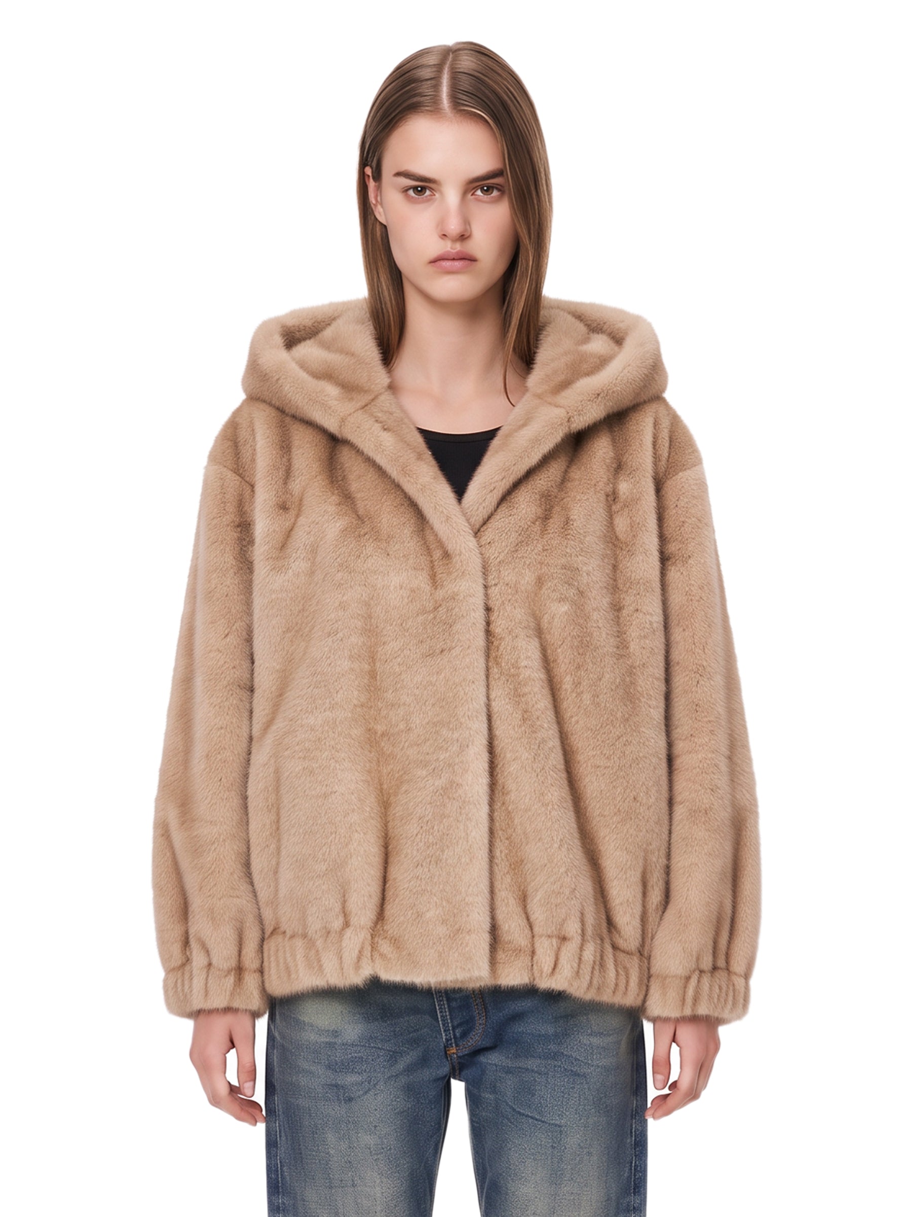 Giacca Girella in beige 