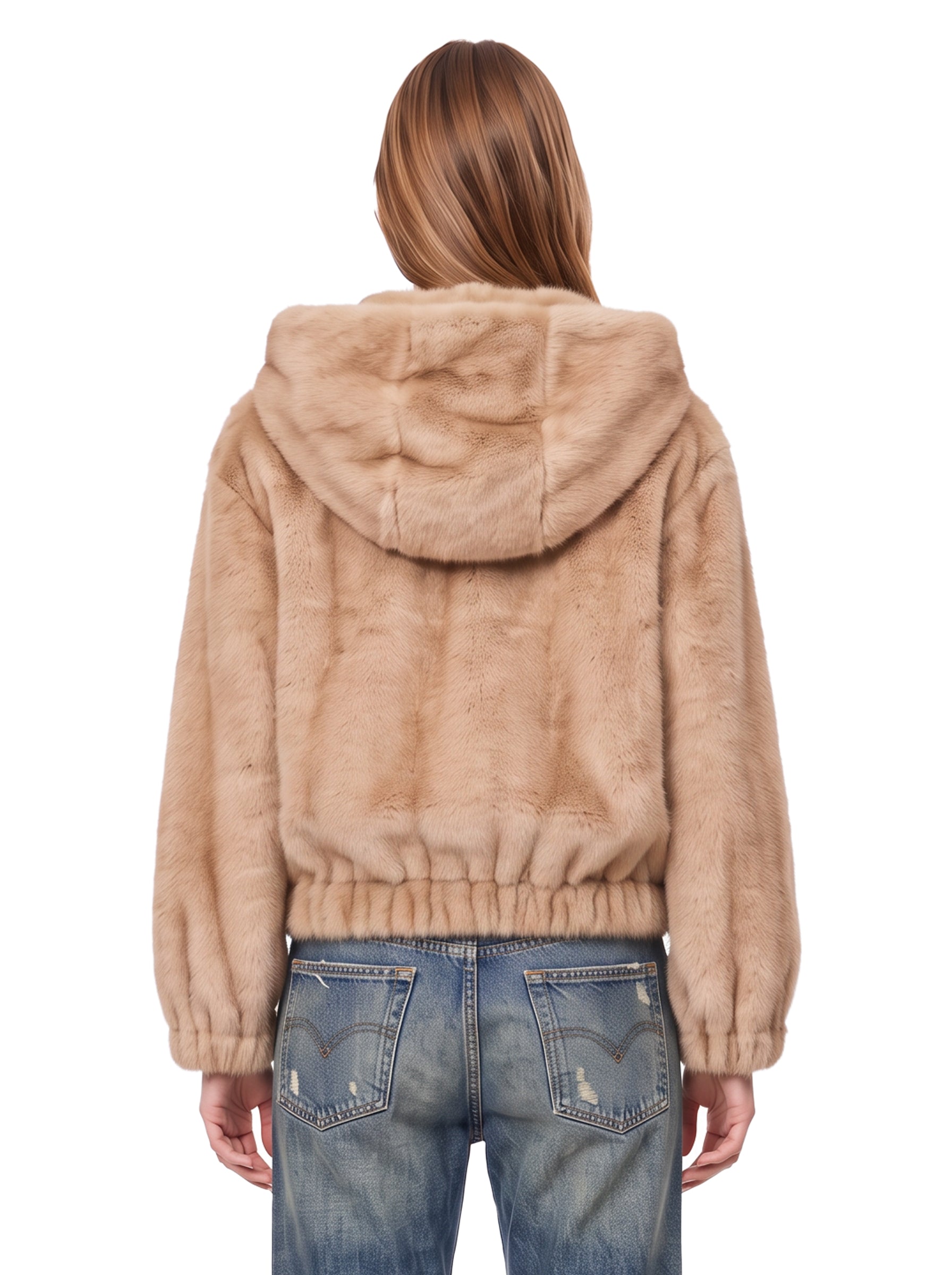 Giacca Girella in beige 
