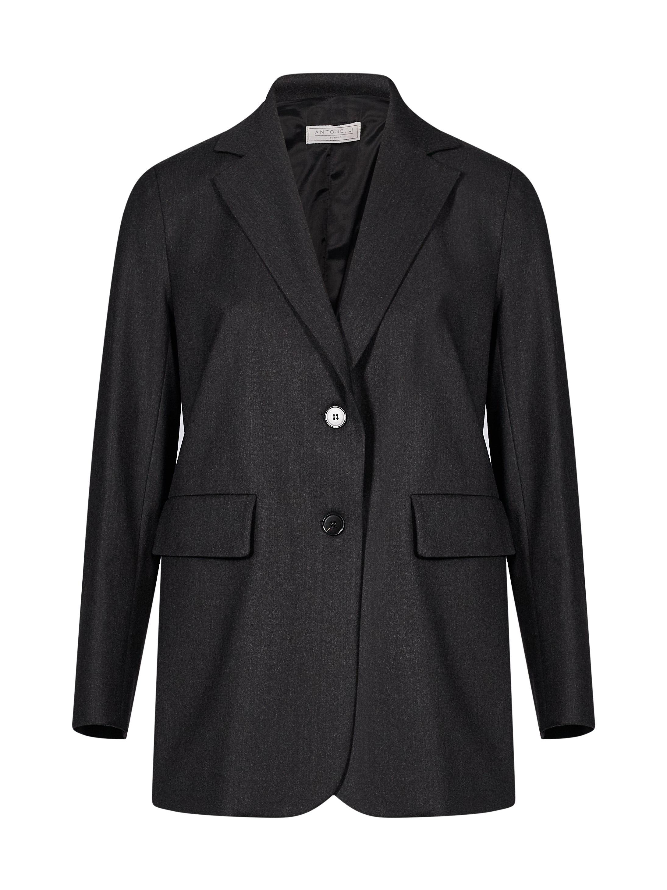 Blazer lungo Gentileschi in grigio 