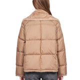 Piumino Fico in beige 