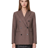 Giacca Genziana in marrone 