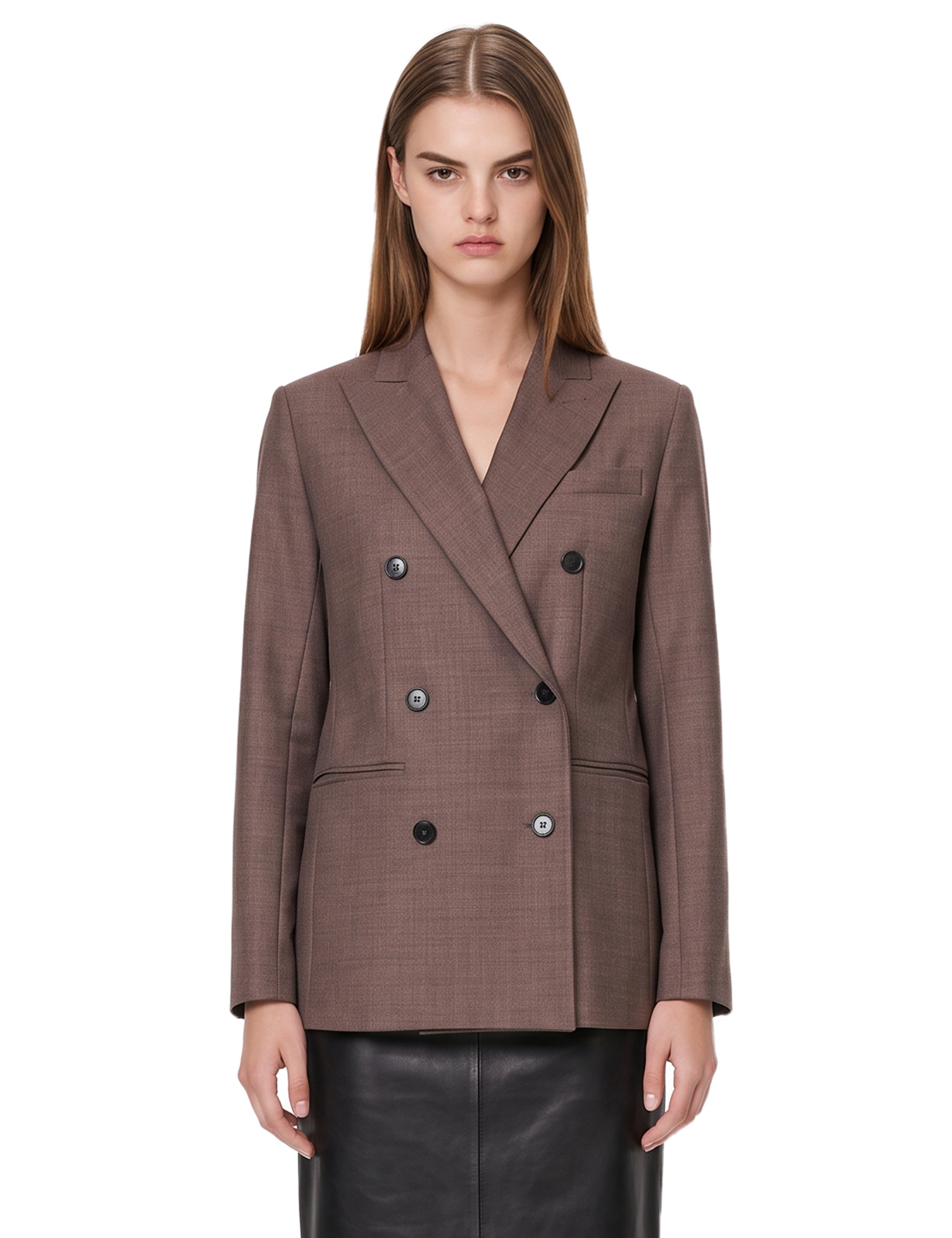 Giacca Genziana in marrone 