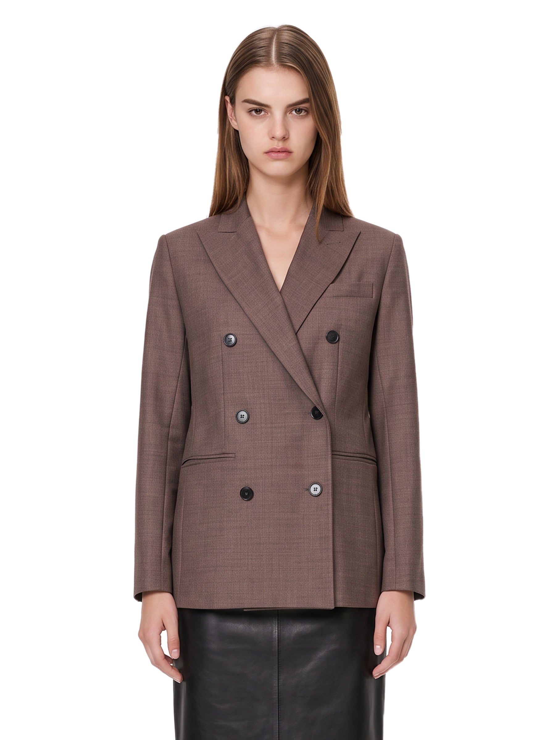 Giacca Genziana in marrone 