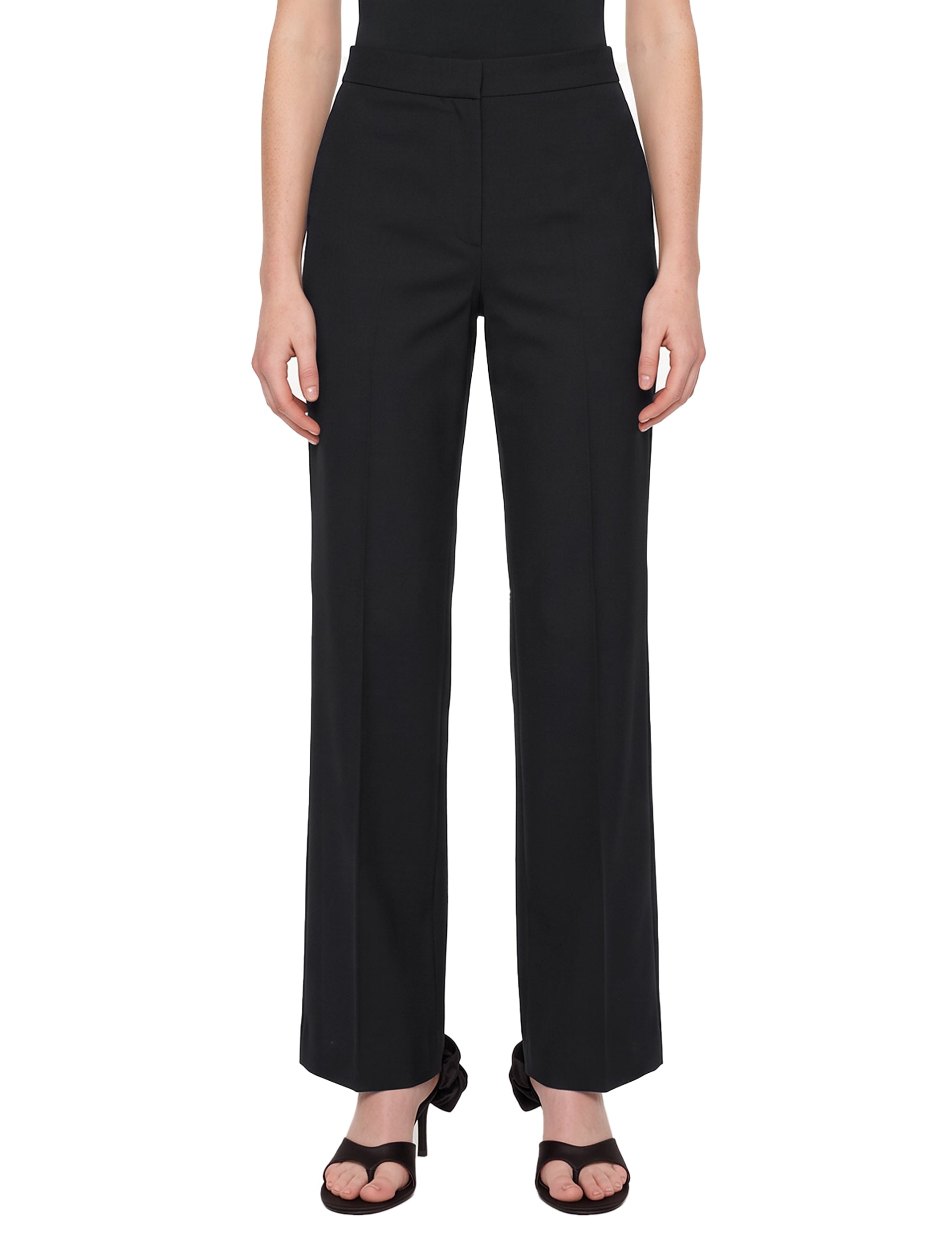 Pantaloni sartoriali Sangria in nero 