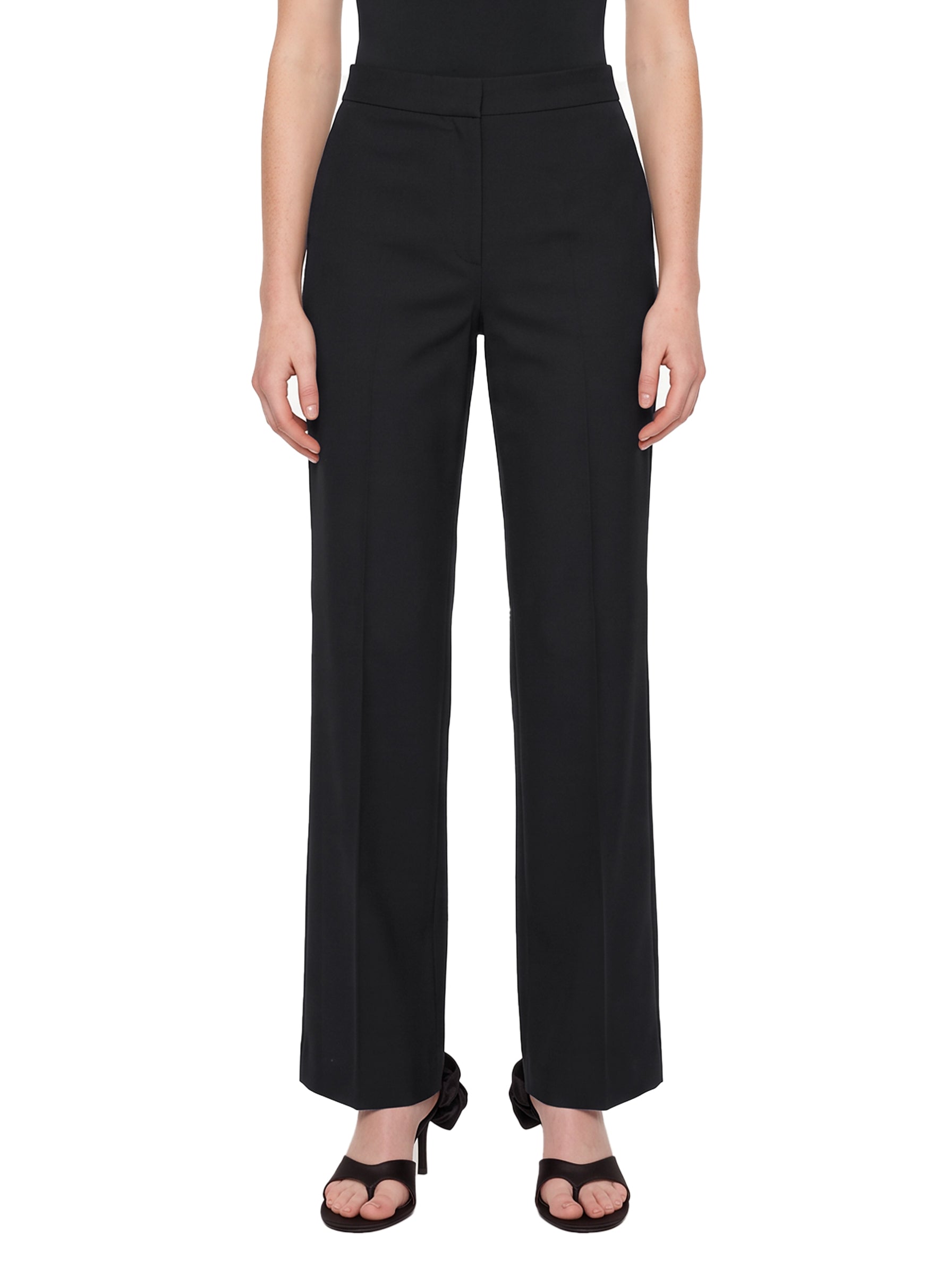 Pantaloni sartoriali Sangria in nero 