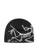Berretto Bird Head in nero