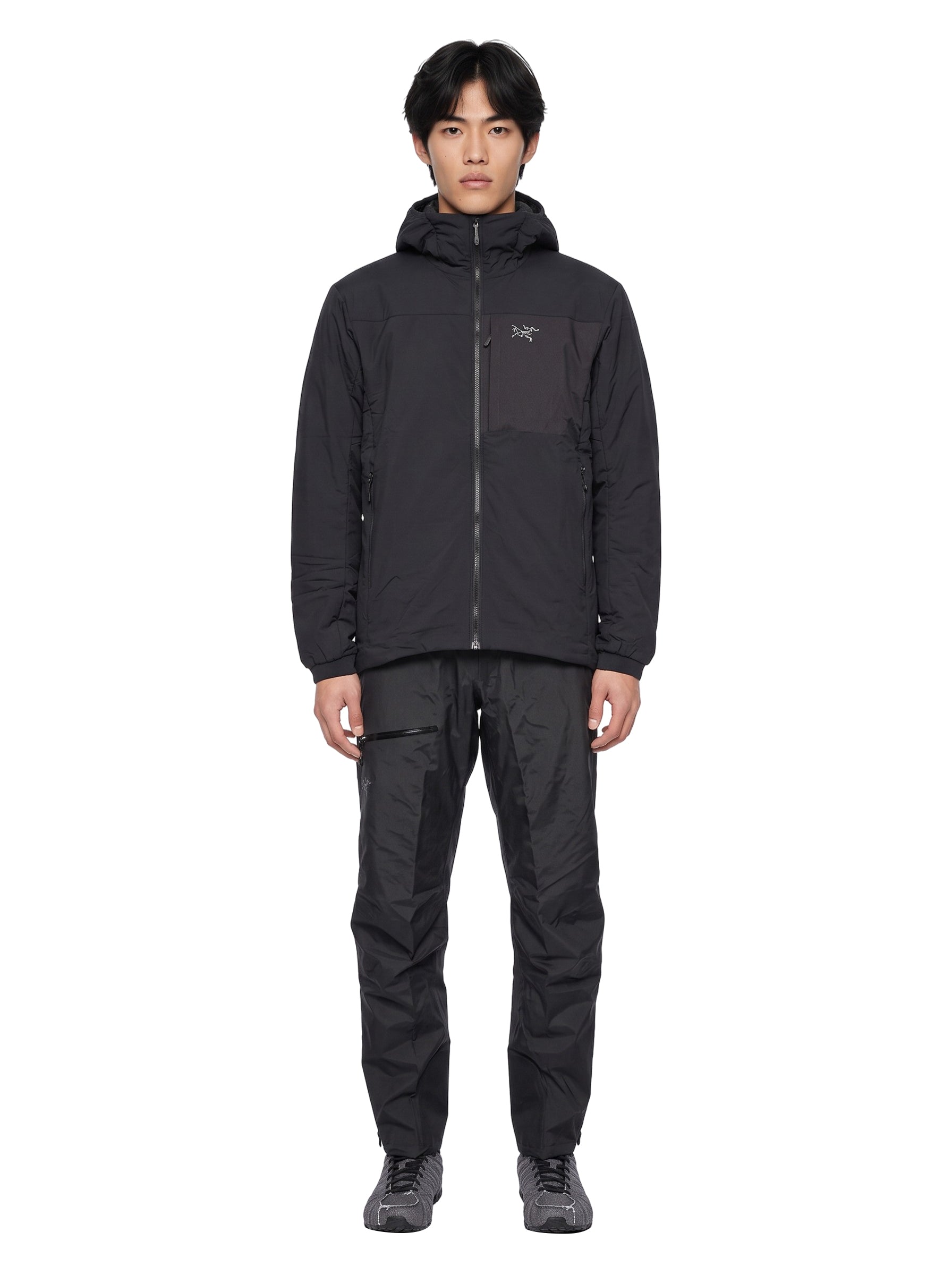 Giacca imbottita Proton Hoody in nero 
